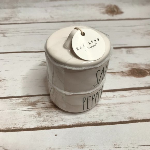 Rae Dunn Salt & Pepper Stacker - Picture 7 of 7